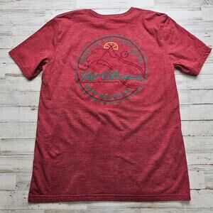 Pat O'Brien's New Orleans Graphic T-Shirt "Home of the Hurricane" Red Men's LG